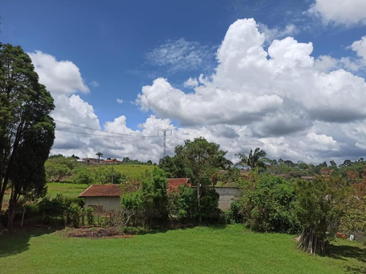 Chacara Em Ibiuna Sao Roque A 70Km De Sp Com Piscina E Wi-Fi Vila Exterior foto